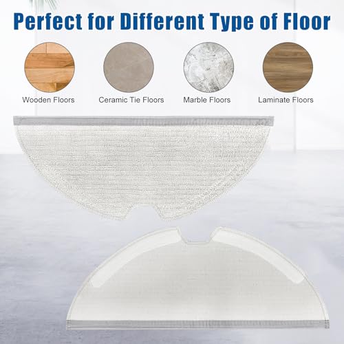 5 Pack Mop Cloth Vervanging voor Xiaomi Mijia 1C STYTJ01ZHM, voor Droom F9 D9 Stofzuiger 5