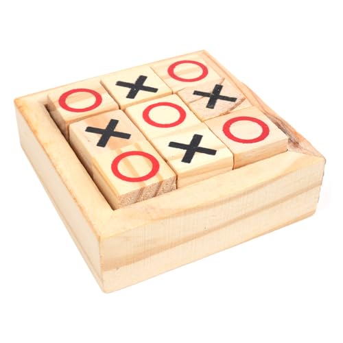 Sea Noughts and Crosses Game, Houten Game, Boter, Kaas en Eieren Game, Board Games, Travel Games, Board Games voor gezinnen, Jongens Grills Games