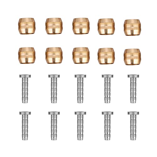 Olive en Barb Bh90 invoegen 10 Set Hydraulisch Remslang Olive Connector Componenten invoegen Vervangingsdeel(Bh90)(BH90) (BH90) 4