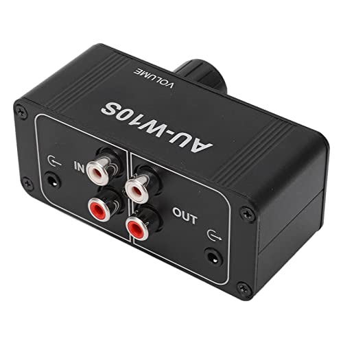 Mini Stereo Preamp Mini Stereo Hoofdtelefoon Versterker Volume Control Stereo Control Box met Jack 3.5mm uitgang voor telefoons Computers Top Boxes Gitaren Basses instellen