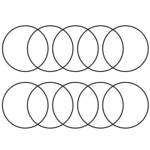 10St Nitrilrubber O-Ringen, 72mm Buitendiameter 65,8mm Binnendiameter 3.1mm Breedte Metrische Afdichtingsring, Rubberen Ringen O-Ringen Afstandhouders voor Kraan Loodgieterswerk Auto
