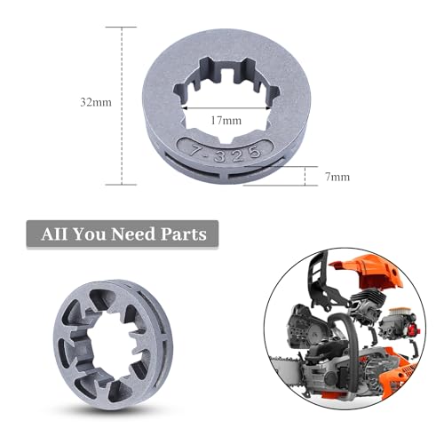 325-7T Edge Sprocket For Stihl 024 026 MS260 MS261 028AV 029 039 034 036 MS250 MS260 MS290 MS390 MS270 MS280 kettingzaag