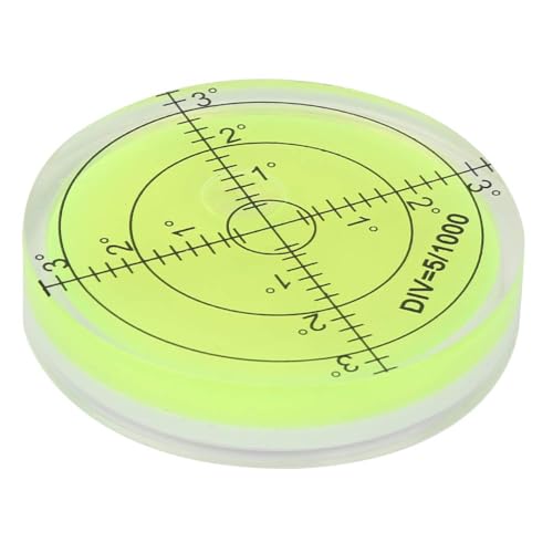 Niveau Ronde Spirit Level Bubble 60mm Diameter Meetinstrument Ronde Niveau Bubble met schaal voor Camera Platform Balans