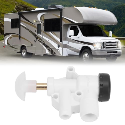 385314349 RV Toiletventilator Set, RV Toilet Water Valve Vervanging Kit voor Sealand Traveller en VacuFlush Pedal Flush Toilet 4