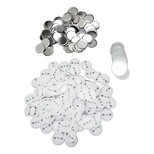 100 stuks Pin Badges Part Tin Plastic Blanco Knop Spelden voor Badge Maker Machine (44MM)