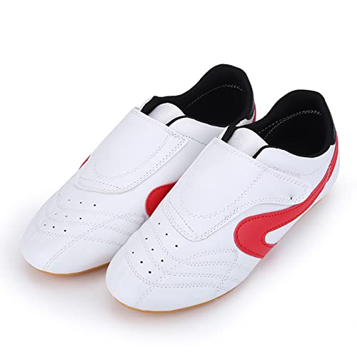 Kung Fu Schoenen, PU leder, Unisex, Sport, Lichtgewicht Schoen, Taekwondo, Boksen, TaiChi Schoenen, Oxford Sole Sports Sneakers