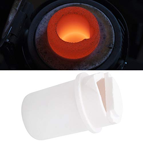 1KG Kwarts Crucible Cup, mal met deksel Goud Zilver Platinum Smelt verfijningsgereedschap 5