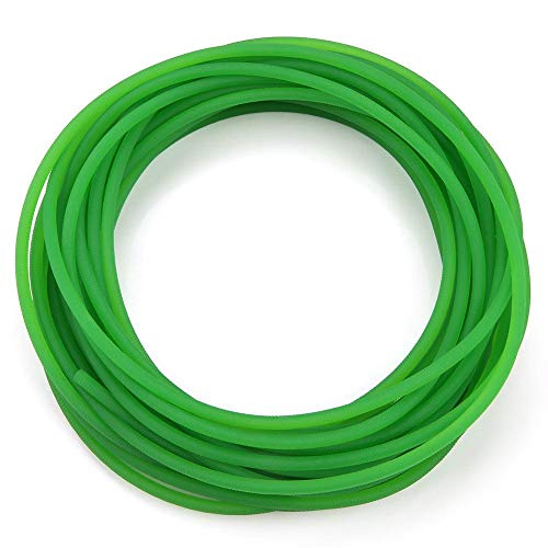 Koebanden Hoge prestaties Urethaan PU Transmission Belt Polyurethaan Ronde Belt voor Drive Transfer Groen (4mm x 10m)