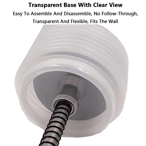 Drill Dust Collector Cover Plafond Hole Saw Dust Box Drywall Stofvanger Elastische Sealing Hole Saws Shaft Dust Protector Bimetal Hole Saw Accessoires met ingebouwde lagers voor 125mm Hole Openers 4