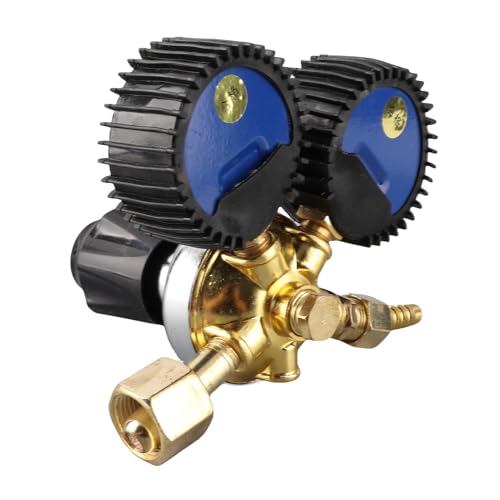 CO2-drukregulator, CO2-drukregulator, dubbele meter, gasflesregulator, koolstofdioxide, lassen, drukregulator + Co2-regelgever, bier 4