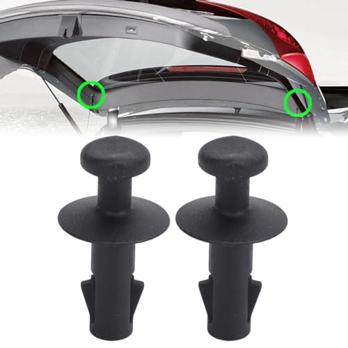 Trunk Rear Bagage Shade Rotary Clip, 2 stuks Pakket Plank Clip 95129884 Plastic auto bagagehoes Rotary Clip Vervanging voor OKKA X 2013-2019 5