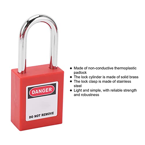 Elektrische vergrendeling Tag Out Kit met veiligheidssloten & Spools, Loto, Lockout Tagout Kit voor Lock-Marked producten, Veiligheidsuitrusting Bag 5