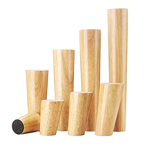 4 stukken hout meubels Benen, 10cm tafelpoten, rechte sofa benen, houten benen voor de bank, meubels, TV, koffietafel, bed, voet