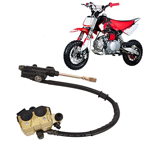 Hydraulische schijf Remkaliber Achterschijf Remkalibersysteem met remkussens Vervanging voor Thumpstar PIT PRO Trail Dirt Bike Achterremkrater 140 5