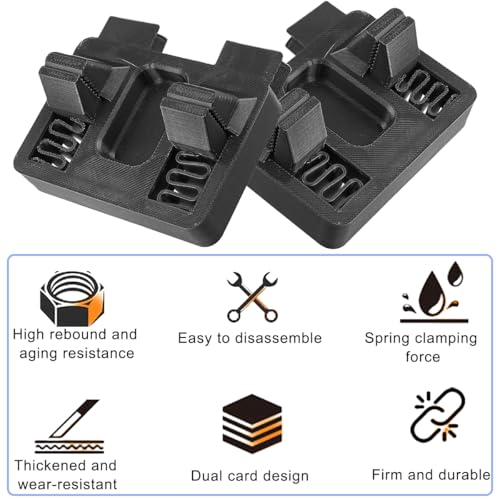 4 stuks elektrisch ontwerparmaturen, Houdkracht lasstandaard, soldeerhulpstuk, reparatiegereedschap, accessoires voor MIG- en TIG-solderen, elektrische reparatie, autoreparatie (zwart) 3