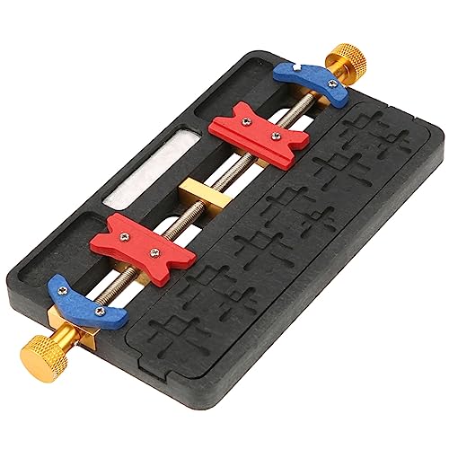 Professionele BGA Rework Fixture - Heat Resistant PCB Clamp Device, Dual IC Chip Holder, Ideaal voor telefoon reparatie en Gedrukt Circuit Board onderhoud in Workshop / Hobby installatie 4