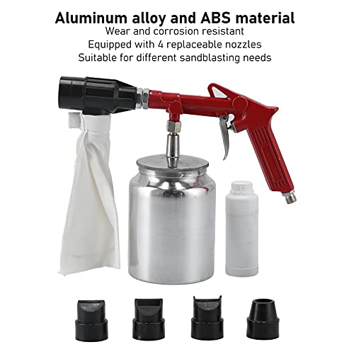 Zand Blaster, Rust en Paint Verwijderaar, Zand Blaster Gun Kit voor het verwijderen van verf, Stain, Rust