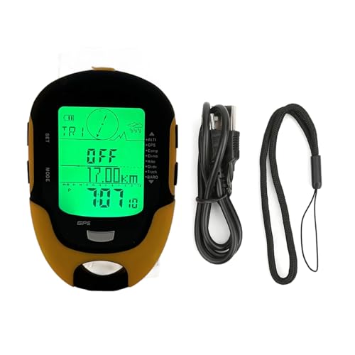 Elektronische GPS hoogtemeter, FR510 ABS IPX4 Degree Waterdicht, Buitennavigatie, Hoogtemeter, Kompas, Vochtigheid, Temperatuur, Weer Trend Display