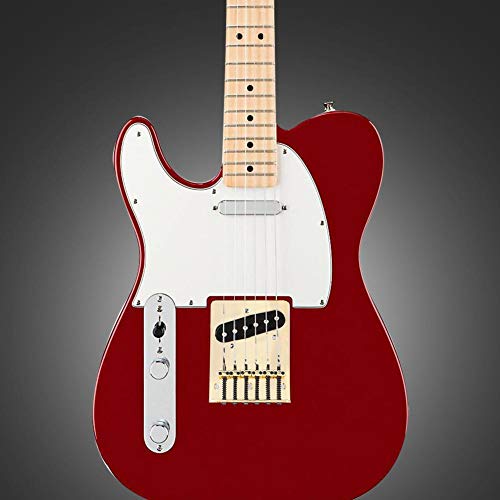 Telecaster Gitarrenbr ̈1cke, Metall Gitarrenbr ̈1cke mit Schrauben Schl ̈1ssel f ̈1r TL Tele Telecaster E-Gitarre mit Single Coil Pickup(Gold), Zoals getoond in de foto 3