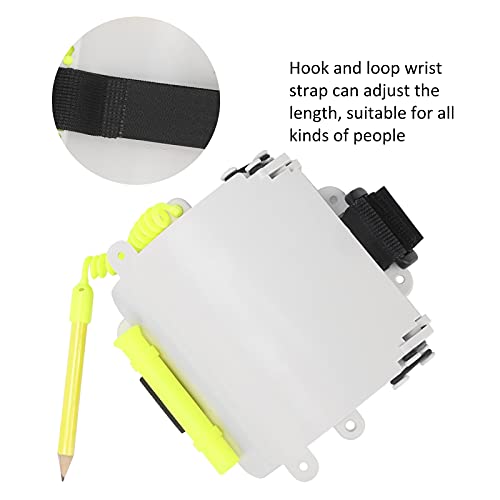 Duiken Notepad Duiken Pols Schrijven Slate Onderwater Schrijven Slate Duiken Slate met potlood voor onderwater communicatie Duiken Scenario's 5