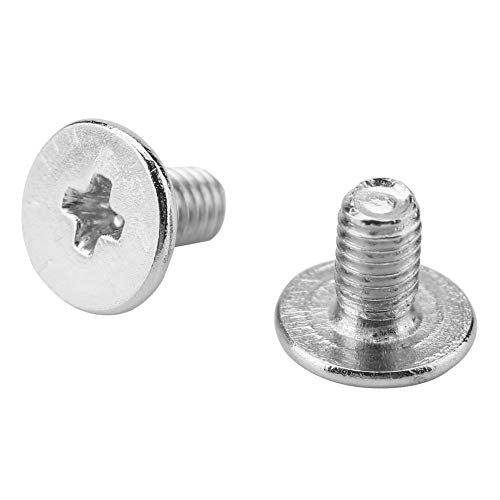 Push Knoppen/Rivets (10 stuks), Brass Rivets, Pull Ring, Ronde Ring Rivets, DIY Willow Studded Leather Fittings, Leather Craft Fittings (Zilver) 5