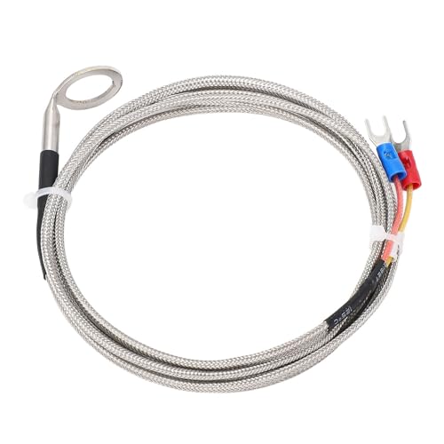 K-Type Thermokoppel Sensor Motor Cilinder hoofdtemperatuur Probe Roestvrij staal -40~1000°C, 14 Mm Binnendiameter Wasmachine, voor Automobielmotoren (2M)