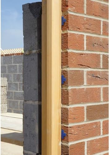 Zee 40-delige kunststof vulset, vulset, 6 maten kunststof vulstoffen (1 mm - 6 mm), kleur-gecodeerd, eenvoudig te installeren, ideaal voor latten, vleugelbevestigingen en afstanden 3