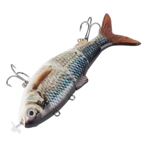 Robot Zwemmen Lure met Green LED Light Robotic Meerdere oplaadbare 3