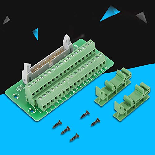 IDC34P 34 Pin Pin Strip Breakout Board Module Terminal Blok SPS Interface met houder 3