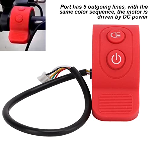 Elektrische scooter duim gas, scooter geïntegreerde schakelaar gaspedaal snelheidsregeling delen 3