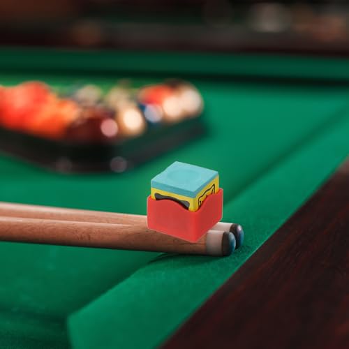 Biljart Pool Cue Chalk, 24 Pack Snooker Biljart Cue Chalk Pool Stick Chalk Table Accessoires voor Biljart Cue Stick Tip, lichtgroen 4