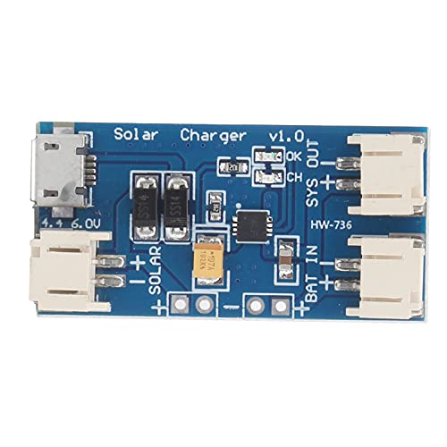 Mini Solar Charging Board CN3065 Oplaadmodule Lithium batterij opladen 500mA DC 4.4-6V Micro USB Short Circuit Protection Charge Controller 5