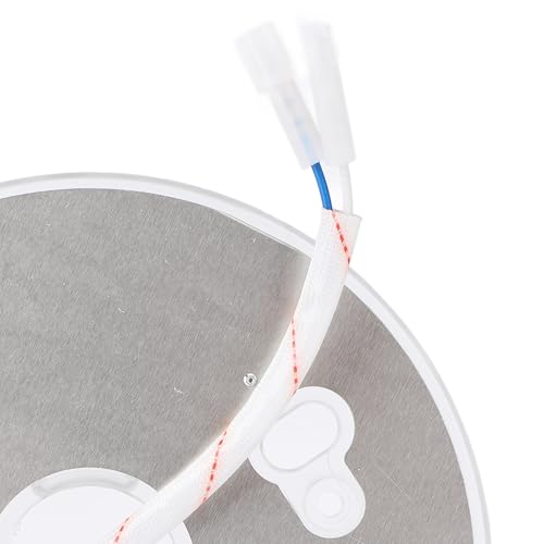 LED Plafond Ventilator Retrofit Panel Plafond Ventilator LED-Fan Light Replacement 5.3 Inch 15W 3CCT 3000K 4200K 6500K Dimbaar met geheugenfunctie voor 5