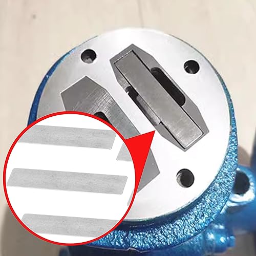 10Pcs Air Compressor Valve Plate, gietijzeren Rechthoekige Pump Accessoires, voor 51mm cilinder, Noodzakelijke Accessoires voor onderhoud, 10 X 47 mm 4