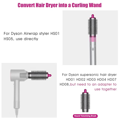 Volumiserende borstel voor Dyson voor luchtwrap HS01/HS05 Bijlage deel nr..969489-01 970750-01 voor slap plat haar