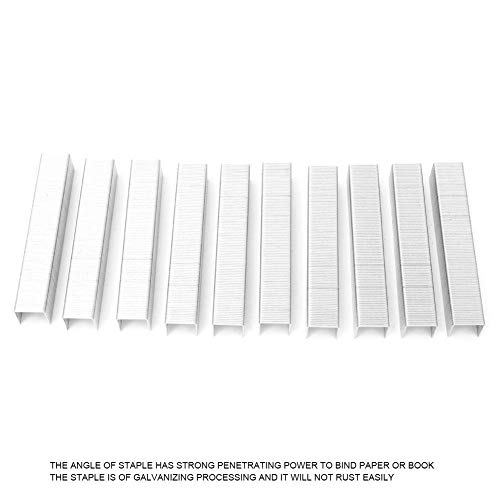 1000st 23/13 Strong Standard Nieten Nieten Heavy Duty Nieten Been Hoogte:13mm Breedte:12.85mm 40-100 Sheets Capaciteit 4