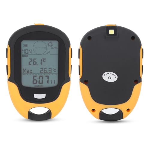 FR500 Outdoor Multifunctionele Auto Hoogtemeter Barometer Thermometer Hygrometer Kompas Digitale Hoogtemeter met meerdere functies Portable Walking Hoogtemeter