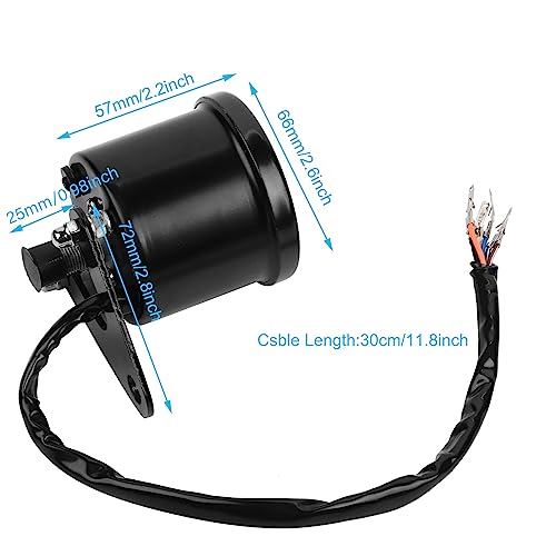 Universele motor digitale LCD-snelheidsmeter motortachometer snelheidsmeter 160kMH DC12V