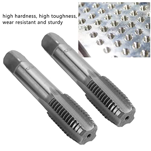 2 st. High Speed Steel Metric Thread Tap, Straight Whistle Thread Tap Tap Hand Thread Tap Metric Plug Taps (M20x2.5) 4