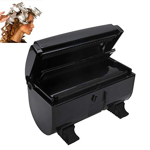 Highlight Foil Dispenser, Highlighting Foil Dispenser, Vouw Kapper Foil Dispenser, Haarverkleuring Highlight Foils snijgereedschappen Haar Salon Supplies, Zwart