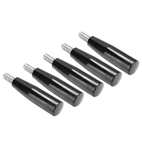 5Stuks Maling Machine handvat, handwiel Hand Crank Bakeliet roterende handgreep M8 * 63 5