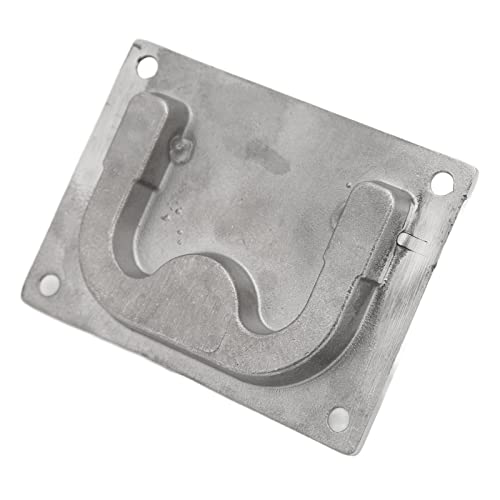 Hatch Lift Lever, Vierkante Stainless Steel Deck Hatch met Countersunk Handle Boot Lift Trekhendel, Spiegel Gepolijste Boot Hatches Countersunk Lifting Lever voor scheepsdeur 5