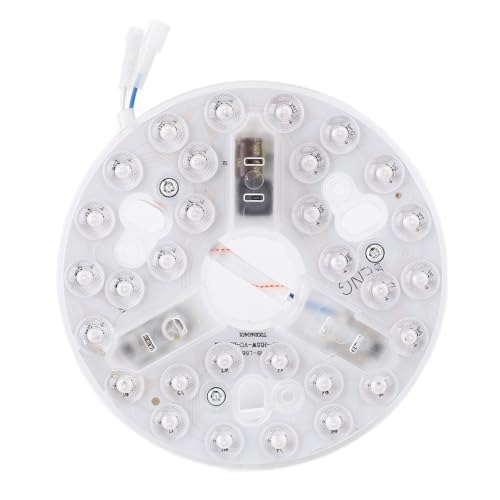 5.3 Inch LED plafond Ventilator Light Set, Retrofit Panel 15W 3CCT Ventilatorlamp met geheugenfunctie voor opknoping en wandmontage