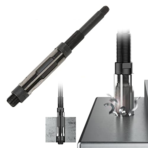 9SiCr Handreamers, verstelbare Reamer 19-21mm Afstelbereik Handcrank Tool 6 Groeven 64mm Lengte 4