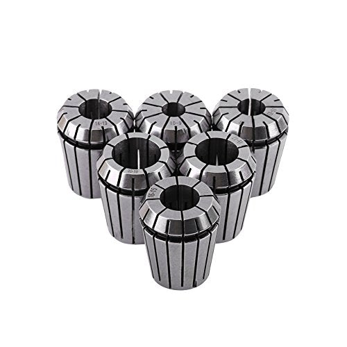 ER32 Collet Set, 6-Piece ER32 Collet Plier, Spring Collet Set CNC Spindle ER-32 Collet Graveren Collet 10-20MM voor CNC Graveren Machine en Malen Draaibank Gereedschappen