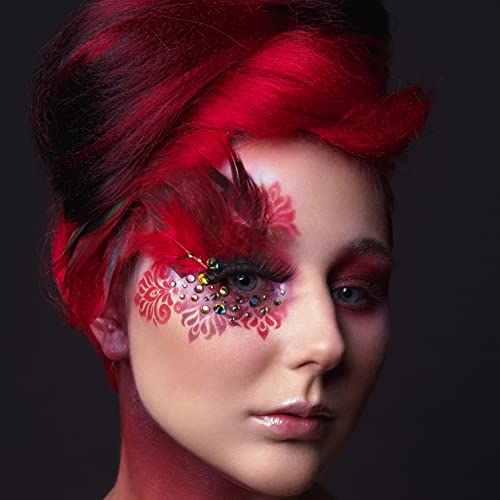 Pack of 100 Craft Feathers, Red Faucet Feathers, 14-20 cm, DIY Craft Feathers for Craft Projecten, Dream Catcher, DIY Oorbellen, Carnaval Kostuums, Partij, Hoeden, Maskers, Juwelen, Paaseieren Decoratie, Pheasan Feathers 5