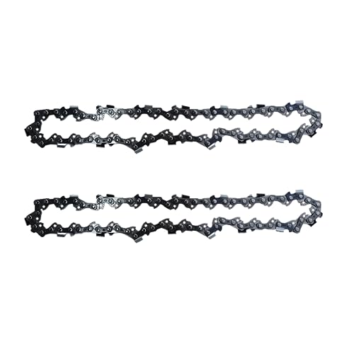 Set van 2 kettingzagen Chain Guide Lengte 20 cm 3/8 Inch 34DL 0,043 Lithium Wage Chainsaw Chain Compatibel met Dewalt DCPS620 DCPS620B DCPS620M1 20V MAX XR