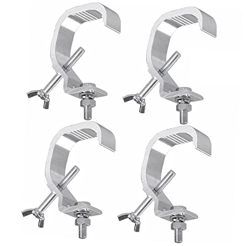 Stadium licht klem Zware Duty te voorkomen Slip Cast Aluminium Stage Lamp Hook Kit voor DJ Spotlight bewegend hoofd lichthaak 4 stuks