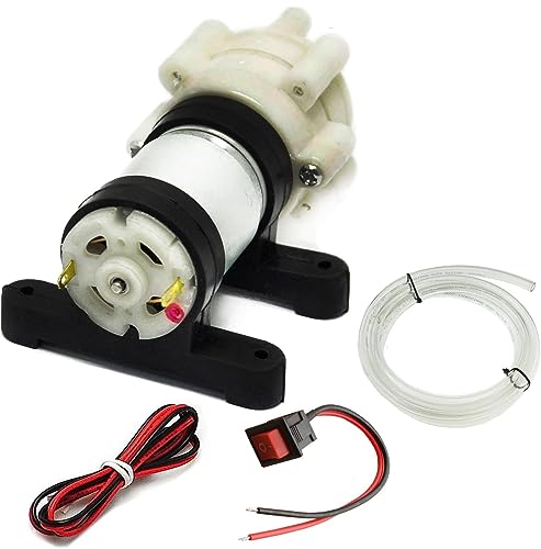 Mini DC 6V-12V R385 Zelfoplossende pomp voor Aquarium, Aquarium, Theemaker en Waterkoeling Elektrische Micro Vacuümpomp