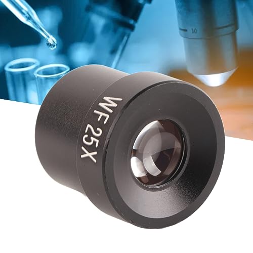 Microscooplens WF25X Brede hoek Oogstuk Optische glazen lens 5